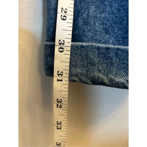 Vintage GAP 80's high-rise tapered cuffed jeans size 10 (today's 4?) pleated old - Picture 5 of 6